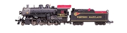 Bachmann 51355 N Baldwin 2-8-0 Consolidation Sound and DCC Western Maryland #751 Fireball Logo