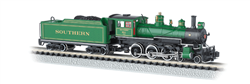 Bachmann 51458 N Baldwin 4-6-0 w/Sound & DCC Southern Railway #1012 Green