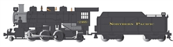 Bachmann 51507 HO Baldwin 2-6-2 Prairie with Vanderbilt Tender Smoke Standard DC Northern Pacific 2456