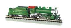 Bachmann 51572 N 2-6-2 Prairie Standard DC Southern Railway Green