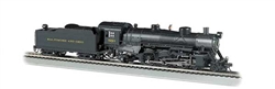 Bachmann 52903 HO USRA Light 4-6-2 Pacific Standard DC Baltimore & Ohio #5223