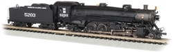 Bachmann 53454 N 4-8-2 Light Mountain Sound and DCC Missouri Pacific #5203