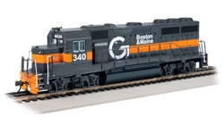 Bachmann 60313 HO EMD GP40 DCC Guilford/Boston & Maine #340