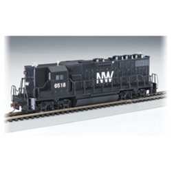 Bachmann 61206 HO EMD GP50 High Nose Standard DC Norfolk & Western #6518 160-61206