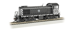 Bachmann 63154 N Alco S4 Switcher DCC Atchison Topeka & Santa Fe #1528 Zebra Stripes; Black White 160-63154