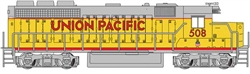 Bachmann 63562 N EMD GP40 No Dynamic Brakes Standard DC Union Pacific #508 Armour