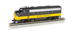 Bachmann 63710 HO EMD F7A Standard DC Alaska Railroad 160-63710