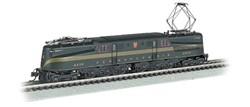 Bachmann 65353 N GG1 Electric w/Sound & DCC Pennsylvania #4935 Brunswick Green Yellow 5-Stripe Black Jack