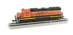 Bachmann 66352 N EMD GP40 Econami Sound and DCC Spectrum BNSF Railway 3012 Wedge Logo