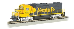 Bachmann 66801 HO EMD GP38-2 w/Sound & DCC Santa Fe #3529 Warbonnet Blue yellow