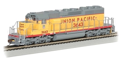 Bachmann 67026 HO EMD SD40-2 Standard DC Union Pacific #3643