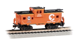 Bachmann 70758 N 36' Wide-Vision Caboose Series Chessie System C&O #903237