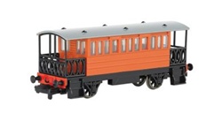 Bachmann 77028 HO Thomas & Friends Rolling Stock Henrietta the Open Vestibule Coach