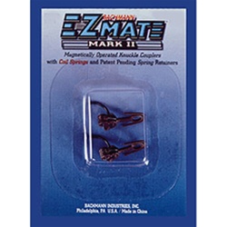 Bachmann 78021 HO E-Z Mate Mark II Couplers w/Metal Coil Spring Over Shank Long 1 Pair