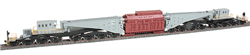 Bachmann 80502 HO Spectrum 380-Ton Schnabel Car w/Transformer Load