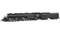 Bachmann 80856 N Spectrum 2-8-8-4 Steam Early Large Dome DCC/Sound Baltimore & Ohio B&O 7618