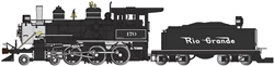 Bachmann 91801 G 4-6-0 Standard DC Sound-Ready with Installed Speaker Denver & Rio Grande Western 170