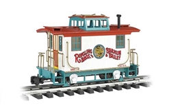 Bachmann 92717 G 4-Wheel Wood Bobber Caboose Ringling Bros. and Barnum & Bailey Circus #4