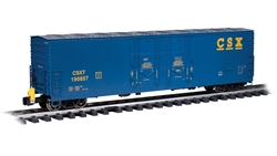 Bachmann 93552 G Evans 53' Double-Door Boxcar with End-of-Train Device CSX 190857