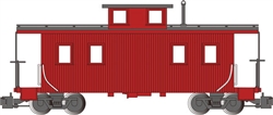 Bachmann 93804 G Eight-Wheel Wood Center-Cupola Caboose Painted Unlettered