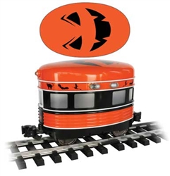 Bachmann 96279 G Eggliner Standard DC Halloween Orange Black