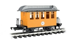 Bachmann 97097 G Wood Coach Li'l Big Haulers Short Line Railroad