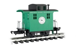 Bachmann 98099 G Wood Cupola Caboose Li'l Big Haulers Short Line Railroad