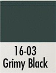 Badger 1603 Modelflex Paint 1oz Grimy Black