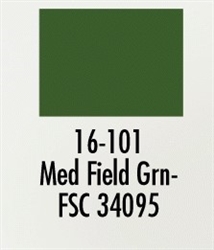 Badger 16101 Modelflex Paint Military Colors 1oz Medium Field Green