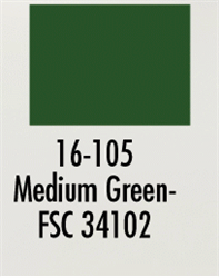 Badger 16105 Modelflex Paint Military Colors 1oz Medium Green