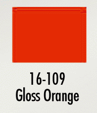 Badger 16109 Modelflex Paint Gloss Colors 1oz Orange