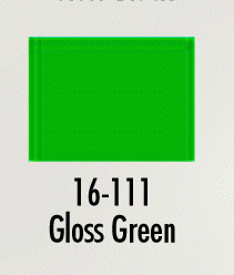 Badger 16111 Modelflex Paint Gloss Colors 1oz Green