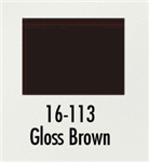 Badger 16113 Modelflex Paint Gloss Colors 1oz Brown