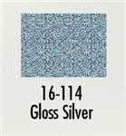 Badger 16114 Modelflex Paint Gloss Colors 1oz Silver