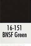 Badger 16151 Modelflex Paint 1oz Burlington Northern & Santa Fe Green
