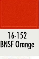 Badger 16152 Modelflex Paint 1oz Burlington Northern & Santa Fe Orange