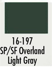 Badger 16197 Modelflex Paint 1oz Southern Pacific / Santa Fe Overland Light Gray