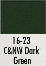 Badger 1623 Modelflex Paint 1oz Chicago & North Western Dark Green