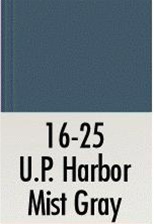 Badger 1625 Modelflex Paint 1oz Union Pacific Harbor Mist Gray