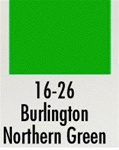 Badger 1626 Modelflex Paint 1oz Burlington Northern Green