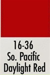 Badger 1636 Modelflex Paint 1oz Southern Pacific Daylight Red