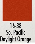 Badger 1638 Modelflex Paint 1oz Southern Pacific Daylight Orange