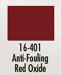 Badger 16401 Modelflex Paint Marine Colors 1oz Anti-Fouling Red Oxide
