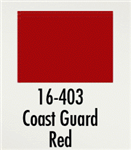 Badger 16403 Modelflex Paint Marine Colors 1oz Coast Guard Red