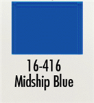 Badger 16416 Modelflex Paint Marine Colors 1oz Midship Blue