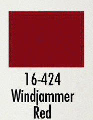 Badger 16424 Modelflex Paint Marine Colors 1oz Windjammer Red