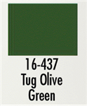 Badger 16437 Modelflex Paint Marine Colors 1oz Tug Olive Green