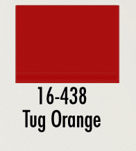 Badger 16438 Modelflex Paint Marine Colors 1oz Tug Orange