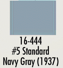 Badger 16444 Modelflex Paint Marine Colors 1oz #5 Standard Navy Gray 1937'