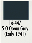 Badger 16447 Modelflex Paint Marine Colors 1oz 5-O Ocean Gray Early 1941
